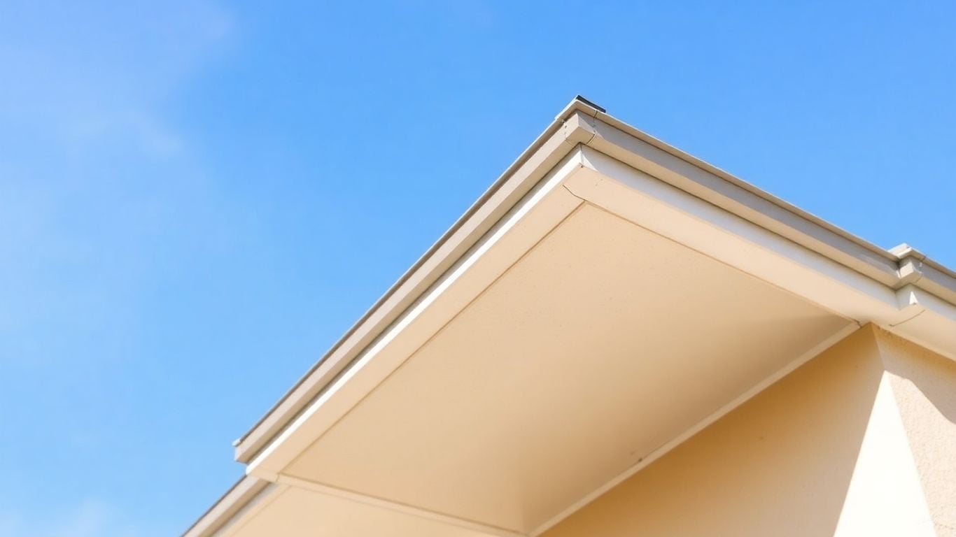 Orlando home roof under a clear blue sky.